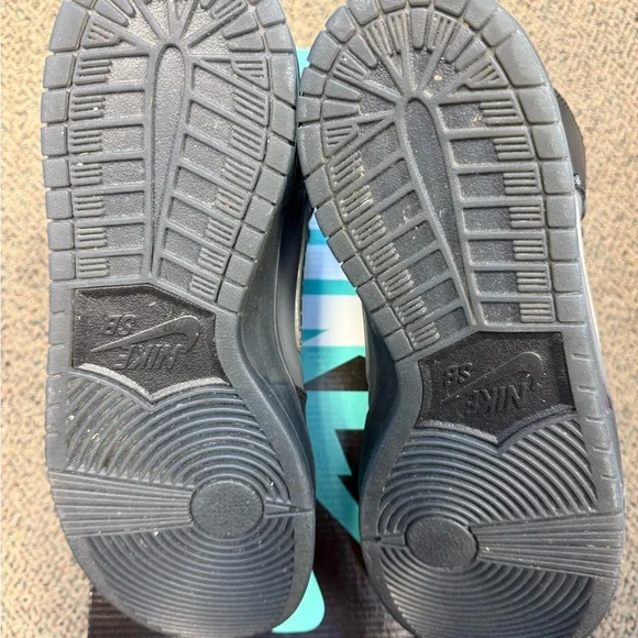 Nike SB Dunk High FPAR - Black and Gray High-Tops - Picture 7 of 9